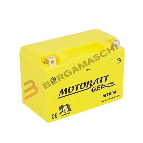 Batteria per moto 12v motobatt - batteria,