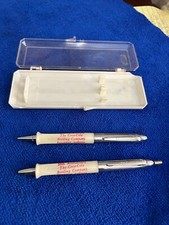 1954 Coca-Cola 50th Anniversary Pen-Pencil SET FRANKFORT INDIANNA NUOVO SET USA