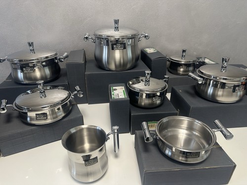 Set pentole acciaio inox - set,