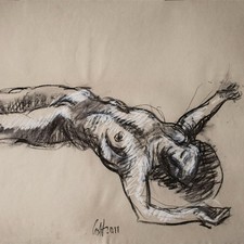 Wulfried Hengstenberg nudo di