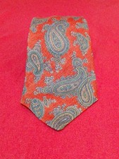 YVES SAINT LAURENT PURO LINO MADE IN ITALY CRAVATTA TIE VINTAGE ネクタイ (nekutai)