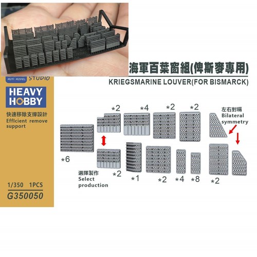 Heavy hobby 350 kriegmarine - 1/350,