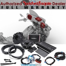 ROCKFORD FOSGATE HD9813-PKIT KIT AUDIO ANTERIORE PER 98-13 HARLEY STREET GLIDE NUOVO