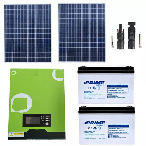Kit fotovoltaico 1kw - kit,