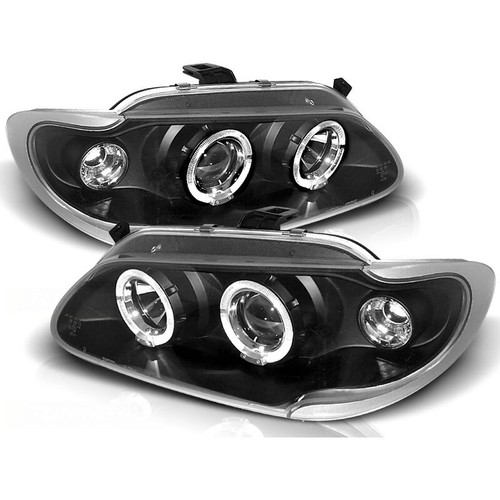 Fari angel eyes led nero - fari,
