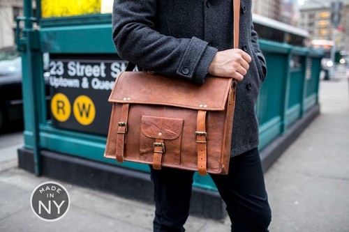 Borsa pelle uomo - , s