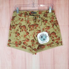 Pantaloncini da campeggio Toad & Co Earthworks donna 4 mantidi bluebell cotone orlo con polsini
