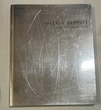 valerio berruti out of your own catalogo mostra blu di prussia napoli AUTOGRAFO 