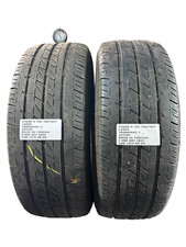 2 PNEUMATICI USATI 215/65 R 15C 104/102T LASSA ESTIVO 5 MM DOT 4823