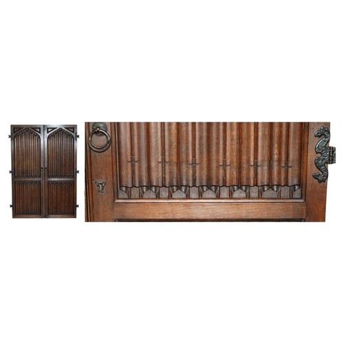 Coppia antiche porte - di,