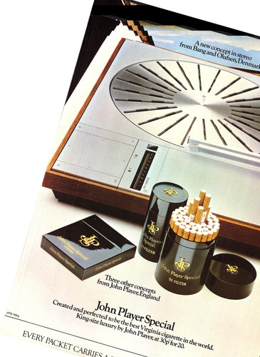 1973 advert for - jps, john