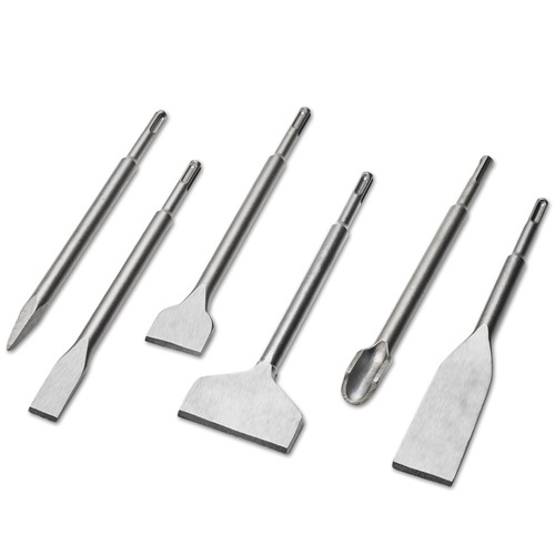 Sds plus set scalpelli 6pz - scalpelli,