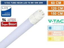 TUBO NEON LED V-TAC SAMSUNG G13 T8 60 90 120 150 cm LUCE CALDA NATURALE FREDDA