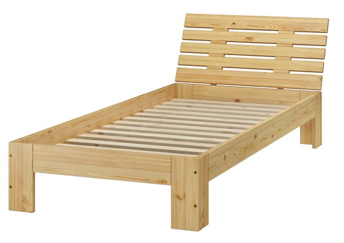 Elegante letto 90x200 pino - in,