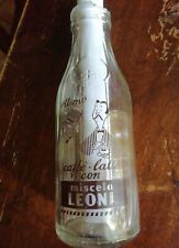 BOTTIGLIA IN VETRO EPOCA MISCELA LEONE CENTRALE DEL LATTE MILANO MEZZO LITRO 