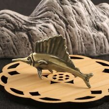 Statuina pesce ottone