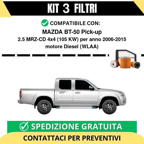 Kit filtri tagliando - kit,