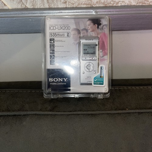 Sony icd ux200 stereo digital - stereo,