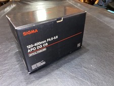 Sigma DG 120-400 mm f/4.5-5.6