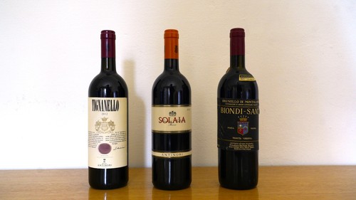 Bottiglie vino rosso - 3, di