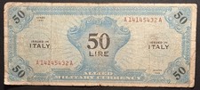 BANCONOTA da 50 AM LIRE