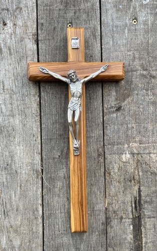 Crocifisso legno ulivo - crocifisso,
