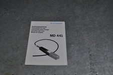 Sennheiser md441 manuale - sennheiser,