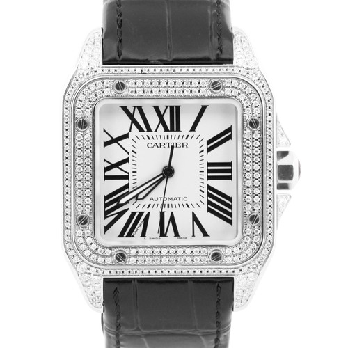 Cartier santos 100 pave - cartier,