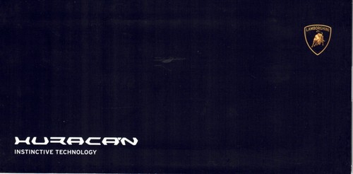 Catalogue brochure lamborghini - catalogue,
