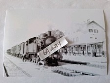 Fotografia Stazione di Levico Locomotiva a vapore FS Gr 940.015 al traino 