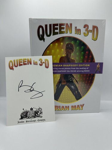 Brian may signed book queen - brian,