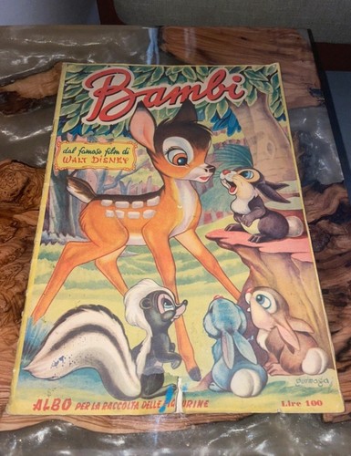 Album figurine bambi - figurine,