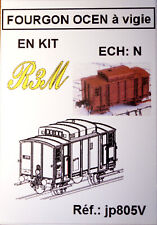trains 1/160 R3M  1 kit pour fourgon OCEM ç vigie  en N