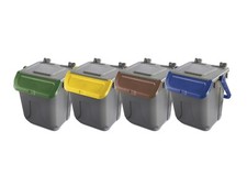 Set 4 bidoni raccolta