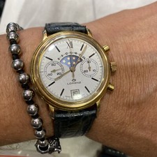 Lorenz Cronografo Con Fasi Lunari  Swiss Made Cal. Valjoux 7734