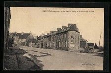 CPA Martigné, Le Bas du Bourg