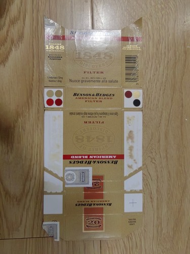 Confezione rigida sigaretta - rigida,