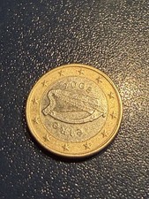 1 euro 2002 Irlanda arpa