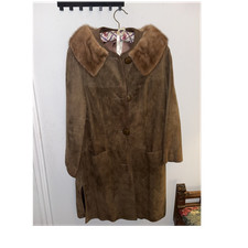 Cappotto lungo donna pelle