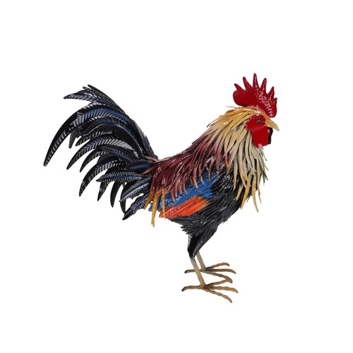 Gallo galletto ferro arredo - in,