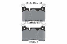 Set pastiglie freno posteriori