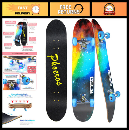 Skateboard completo per