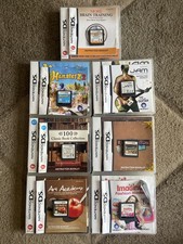 Lotto 7 Videogiochi Vari Nintendo DS Completi + Manuali Cervello e Simulazione