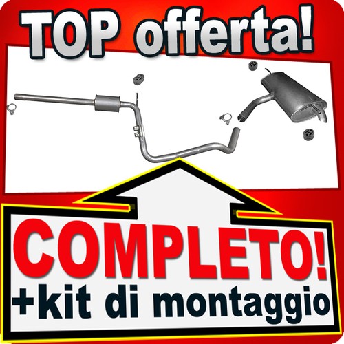 Scarico completo per seat - completo, leon