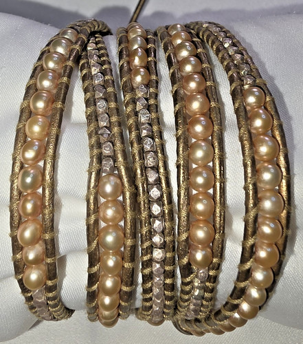 Bracciale chan luu - chan, peach