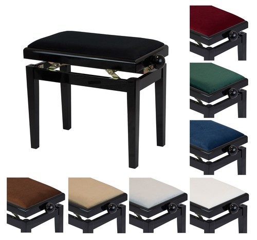 Sgabello pianoforte nero - pianoforte,
