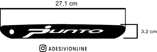 Adesivo pretagliato terza luce