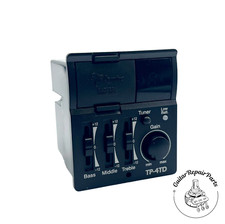 Takamine TP-4TD Preamplificatore Doppio Ingresso per Chitarre Split-Saddle Serie G - TGP0886D
