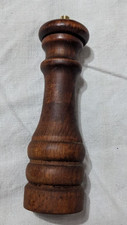 Macina Sale E Pepe In Legno Classico 18 cm Macinino Mulino Agitatore VINTAGE!!