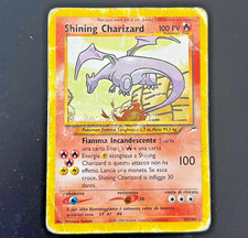 Pokemon Card Shining Charizard 107/105 Set Neo destiny ITA Italiano Poor